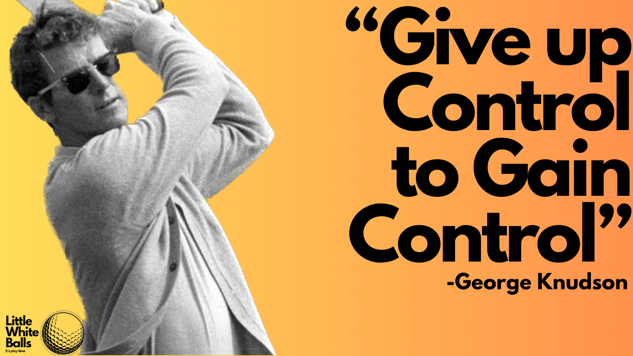 Give up Control to Gain Control