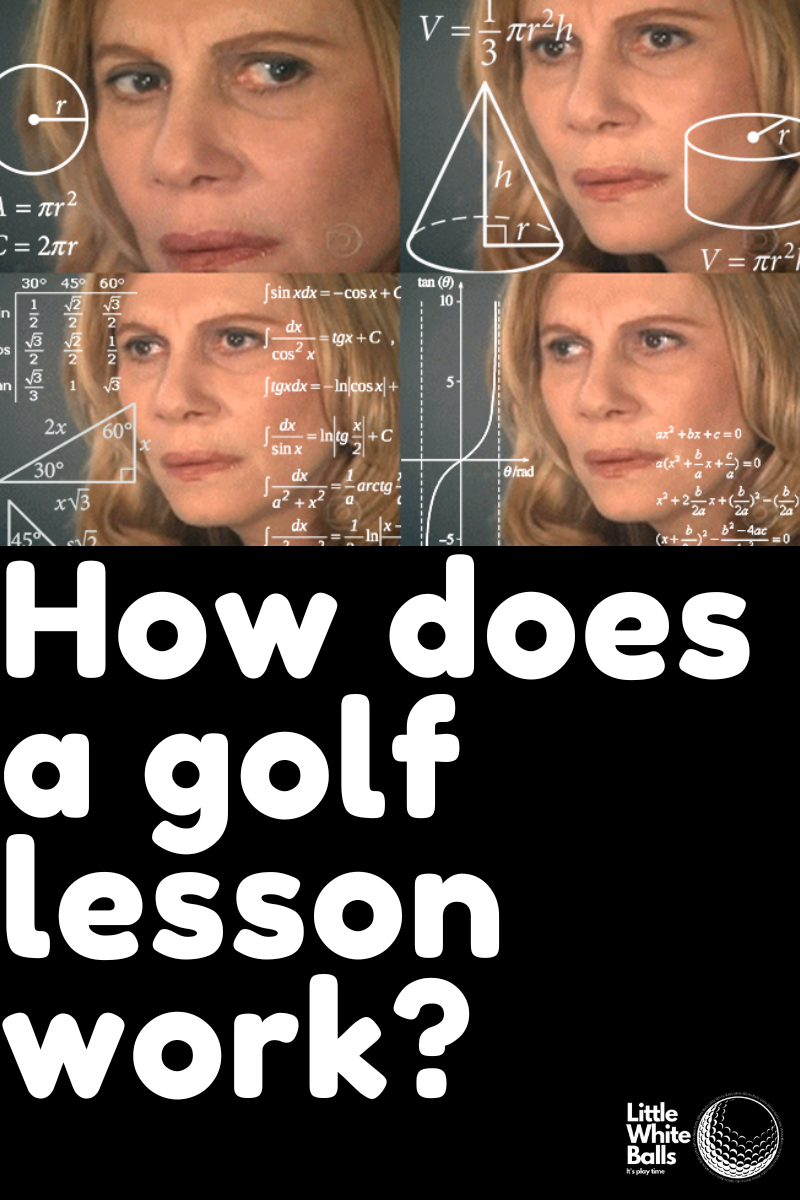 How does a Golf Lesson Work?
