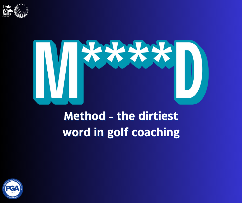 M****D – the dirtiest word in golf coaching