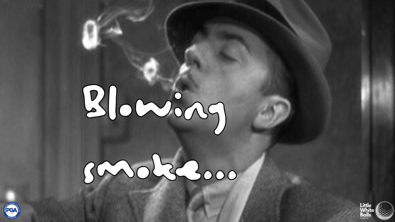 Blowing smoke…